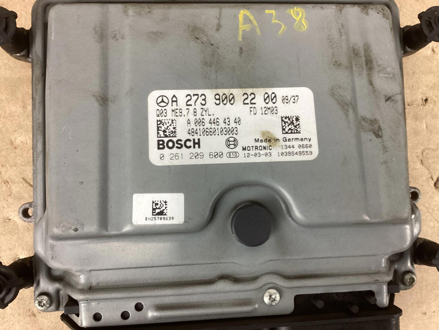 2012 Mercedes-Benz GL450 Engine Computer Unit ECU ECM A2739002200 OEM