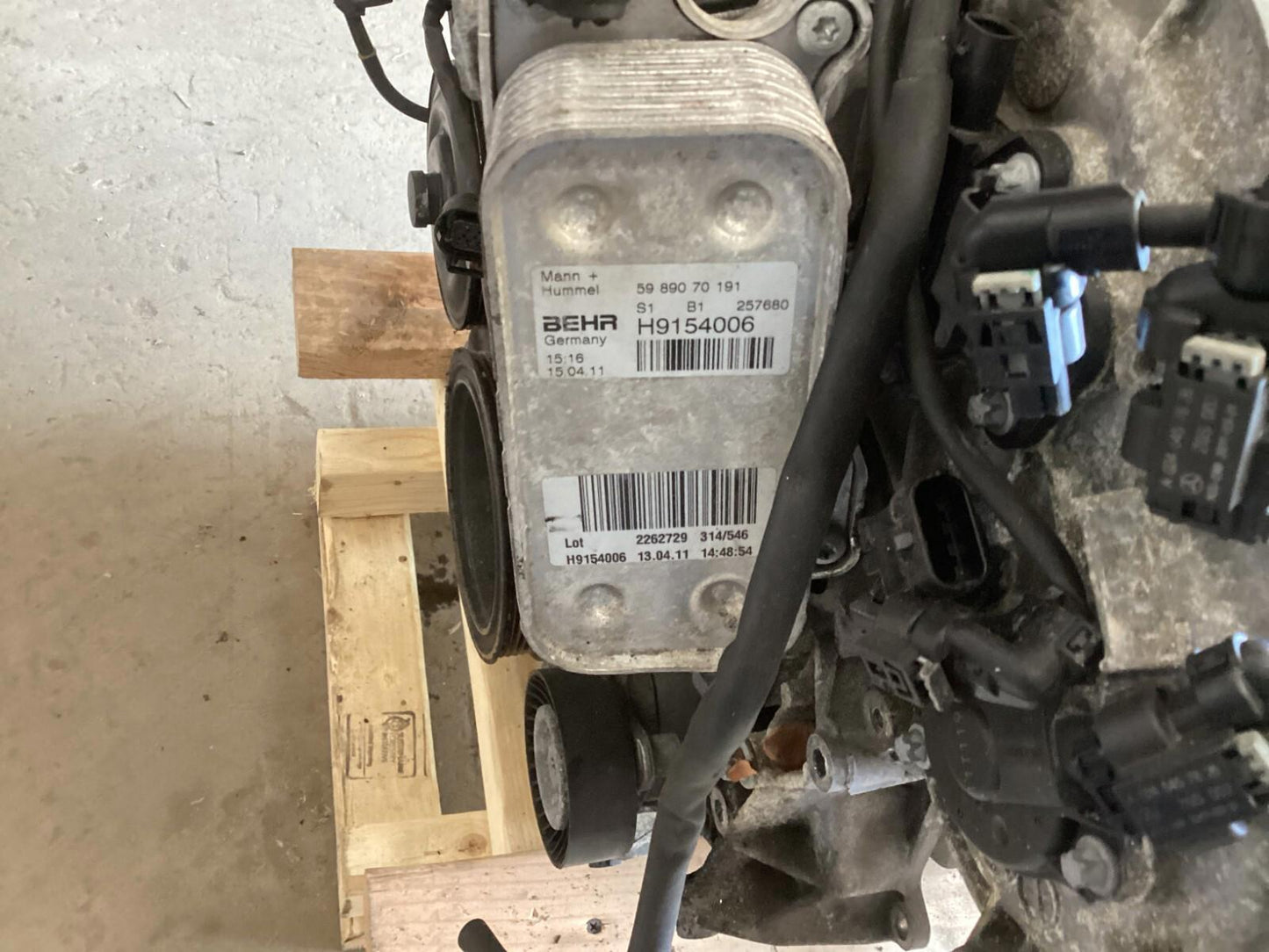 2009 - 2012 Mercedes Benz C300 3.0L V6 4Matic AWD Gas Engine Motor 83K Miles OEM
