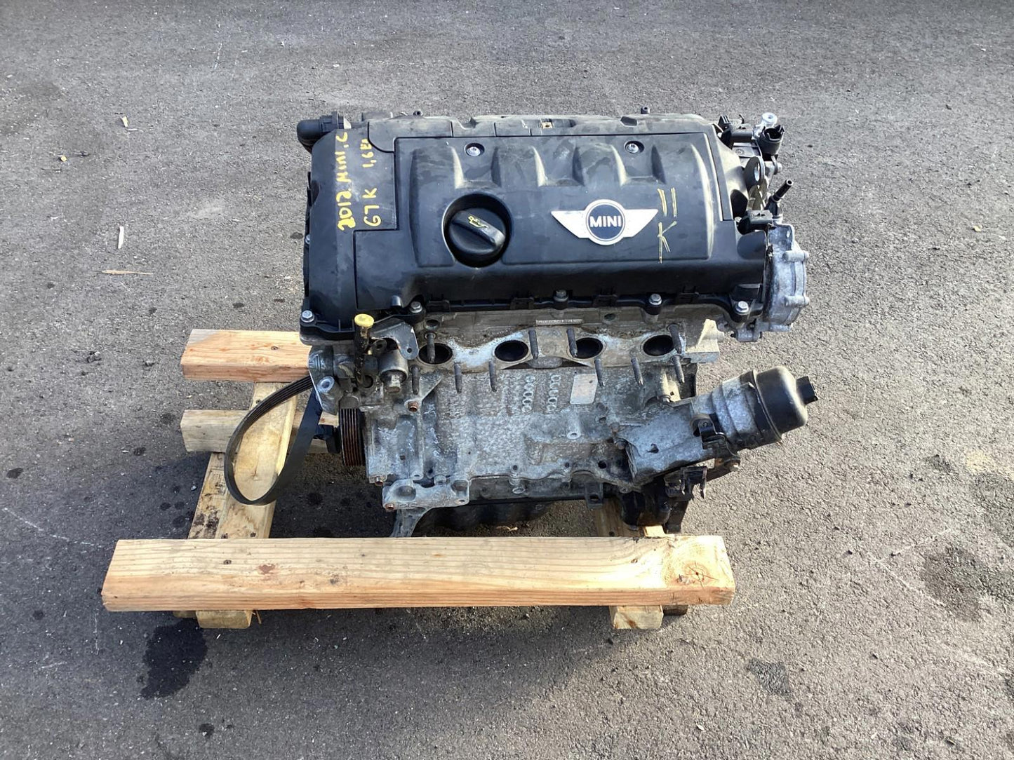 2010 - 2014 Mini Cooper R56 1.6L Engine Motor Assembly 67k Miles OEM