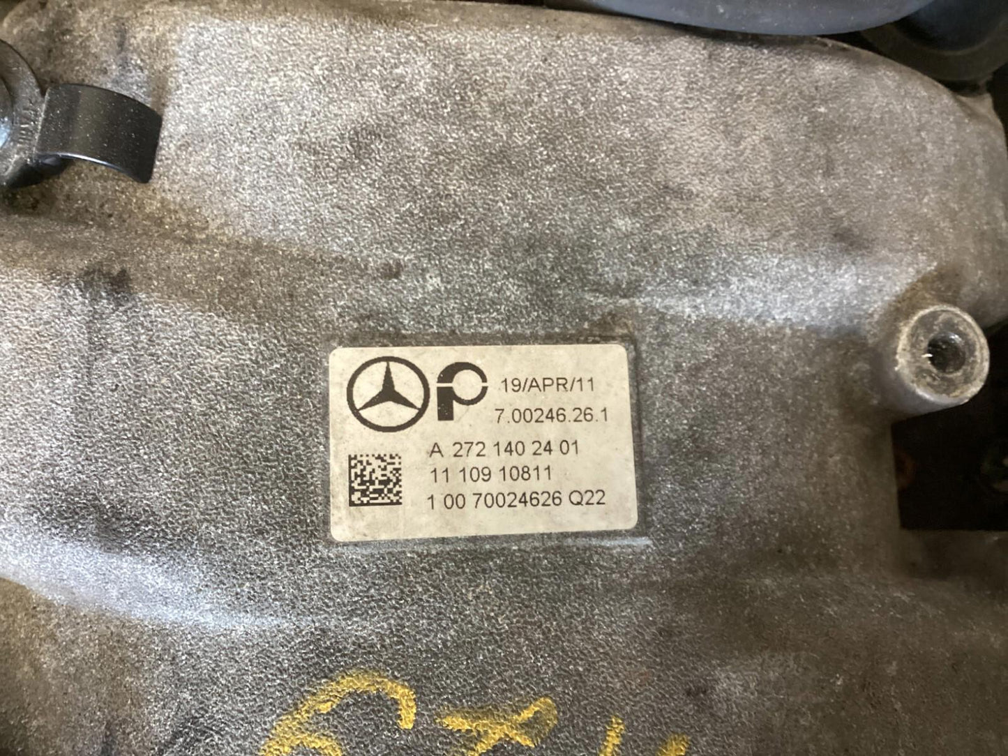 2009 - 2012 Mercedes Benz C300 3.0L V6 4Matic AWD Gas Engine Motor 83K Miles OEM
