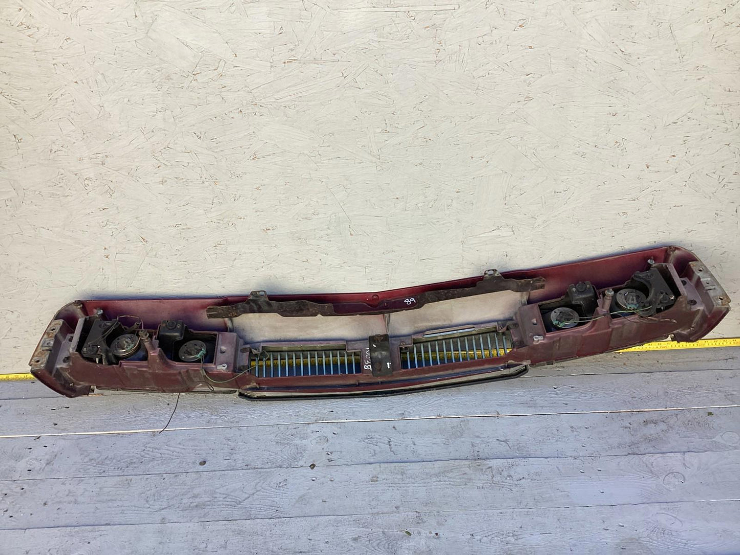 1987-1996 Oldsmobile Cutlass Ciera Front Headlight Header Panel 10068954 OEM
