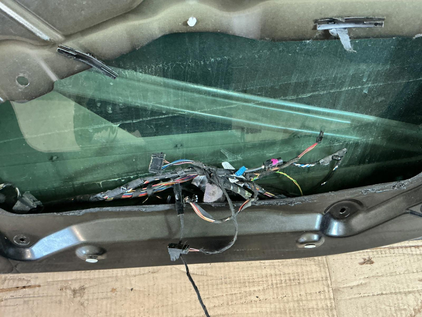 2007 - 2013 BMW X5 xDrive50i Front Right Passenger Side Door Shell Panel OEM.