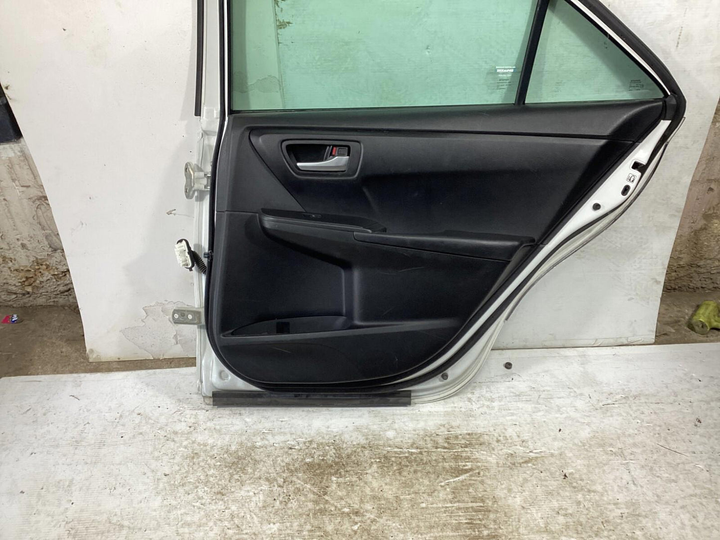 2012-2017 Toyota Camry Rear Passenger Side Complete Door Assembly w/ Glass - OEM