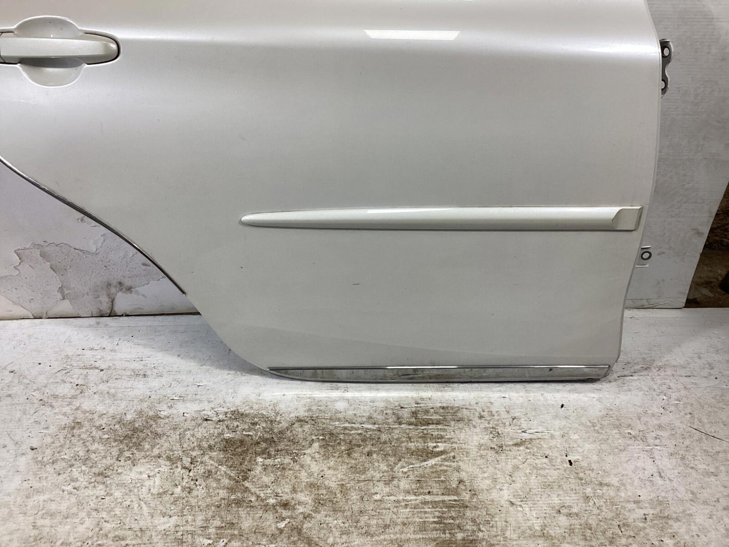 2012-2017 Toyota Camry Rear Passenger Side Complete Door Assembly w/ Glass - OEM