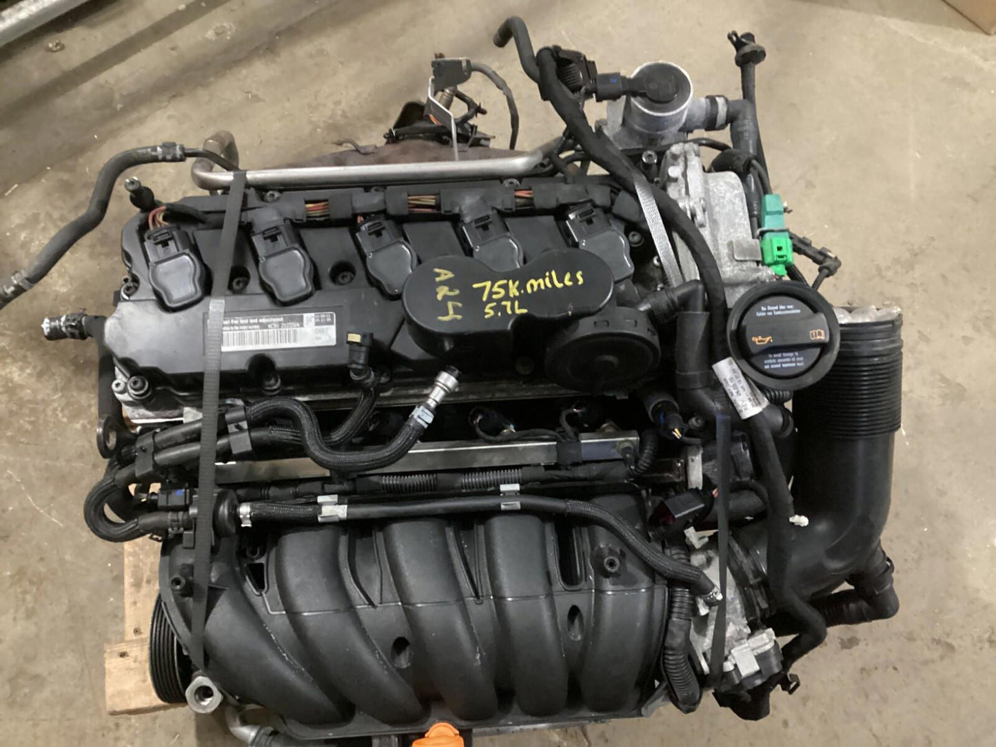 2012 - 2014 Volkswagen Beetle 2.5L, 170HP Gasoline Engine Motor 151K Miles OEM