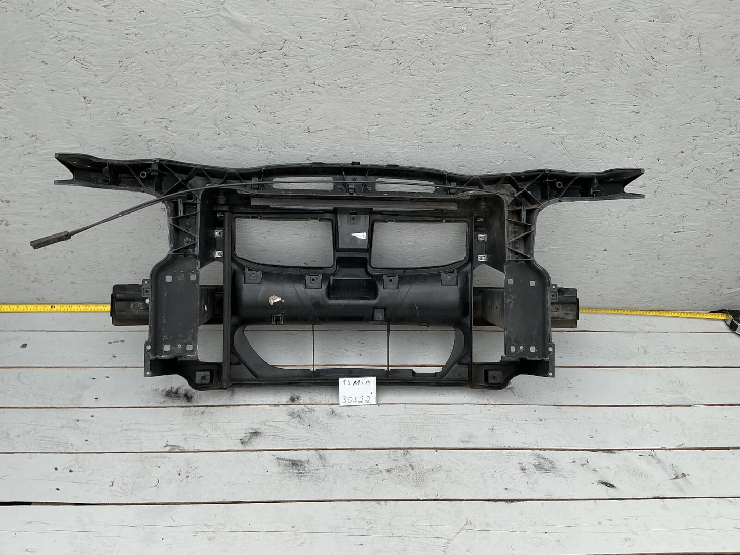 2007 - 2011 BMW 328i 335i Front Bumper Reinforcement & Radiator Support OEM.