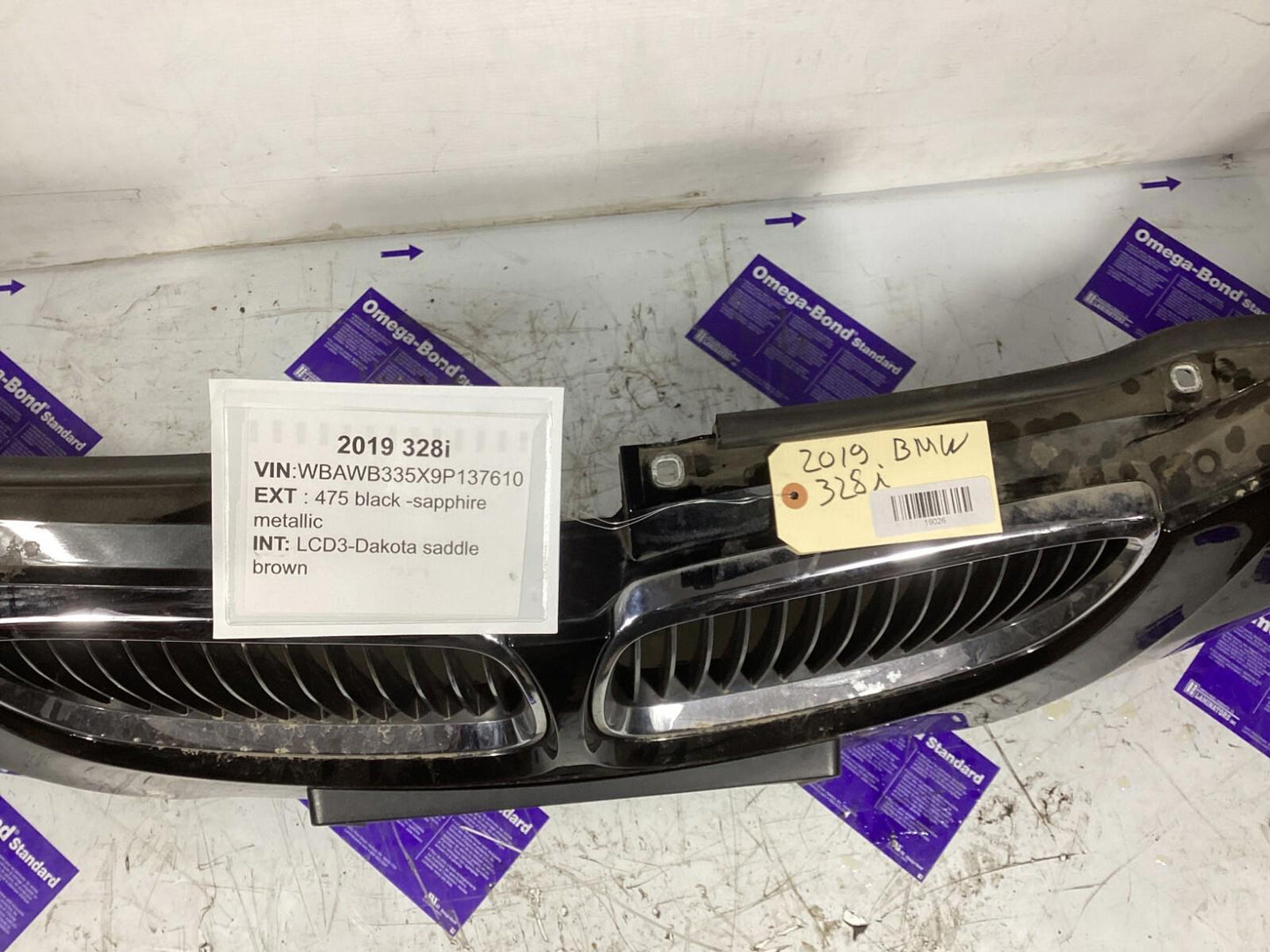 2009-2015 BMW 320i 328i Front Bumper Cover Assembly 7293011 OEM .