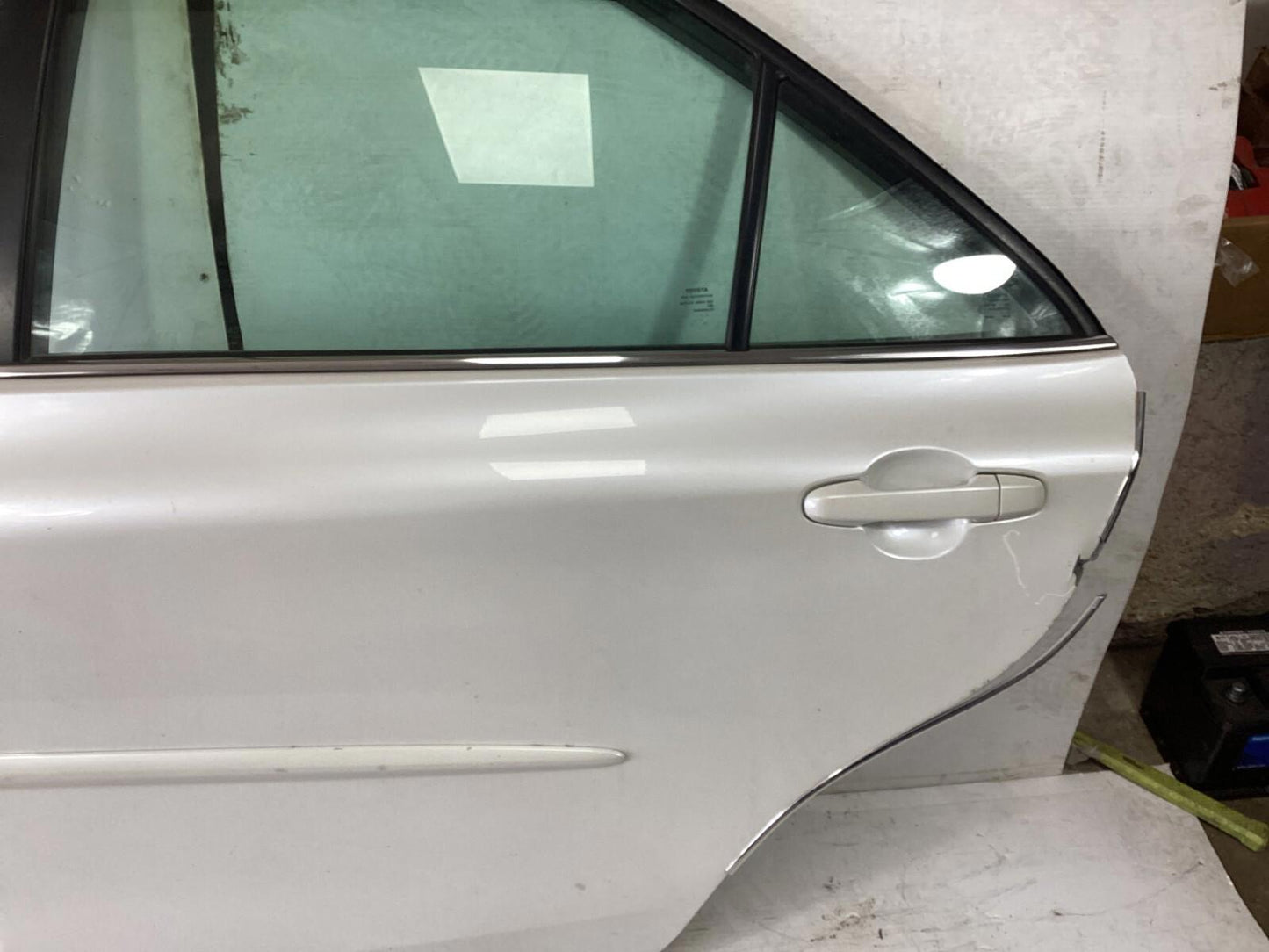 2015-2017 Toyota Camry Rear Driver Side Complete Door Assembly w/ Glass - OEM .