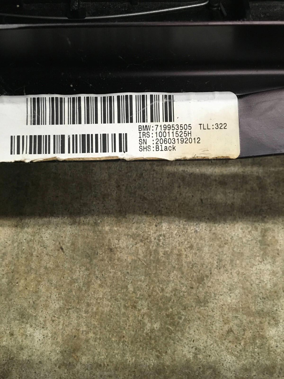 2007-2015 BMW X5 XDRIVE Complete Panoramic Sunroof Glass Frame Motor Assy OEM .
