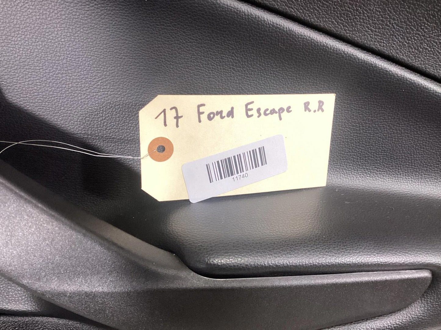 2013 - 2019 FORD ESCAPE REAR RIGHT PASSENGER SIDE COMLETE DOOR W/ DOOR PANEL OEM