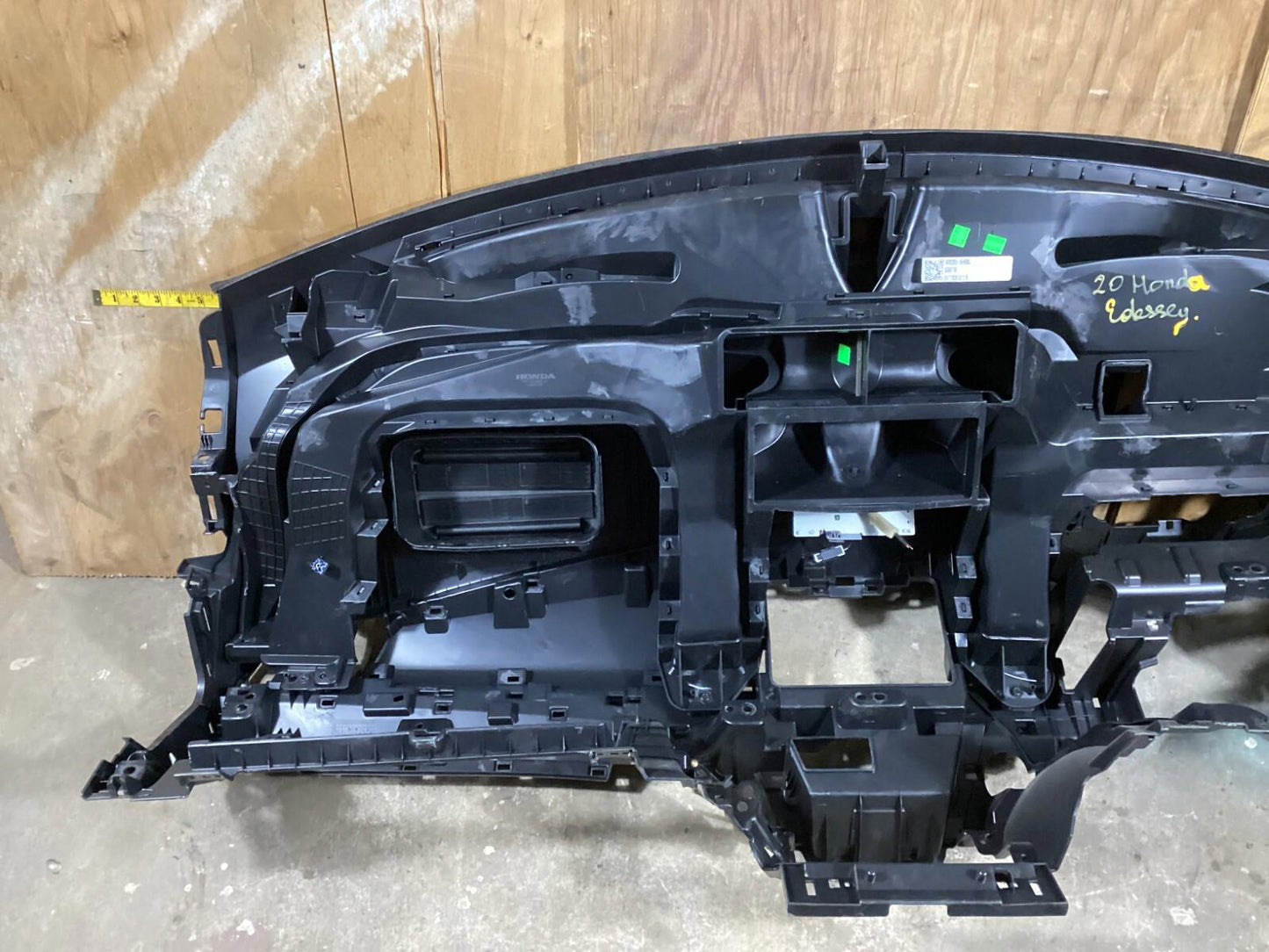 2018 - 2022 HONDA ODYSSEY FRONT DASH DASHBOARD INSTRUMENT COVER PANEL BLACK OEM.