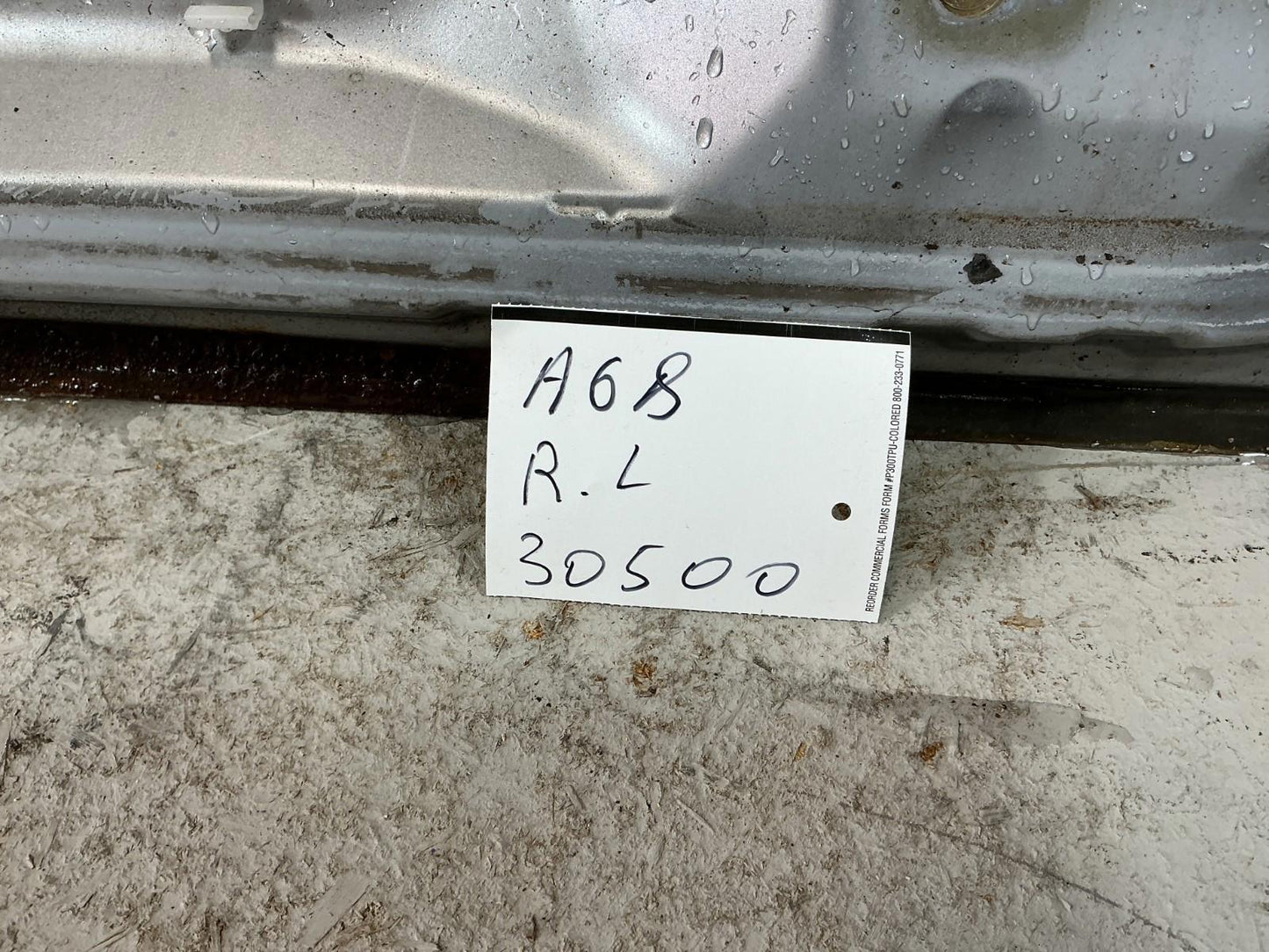 2011 - 2017 Toyota Sienna LE Rear Left Driver Side Slide Door Shell OEM