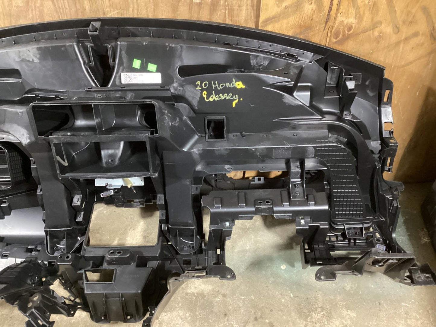2018 - 2022 HONDA ODYSSEY FRONT DASH DASHBOARD INSTRUMENT COVER PANEL BLACK OEM.