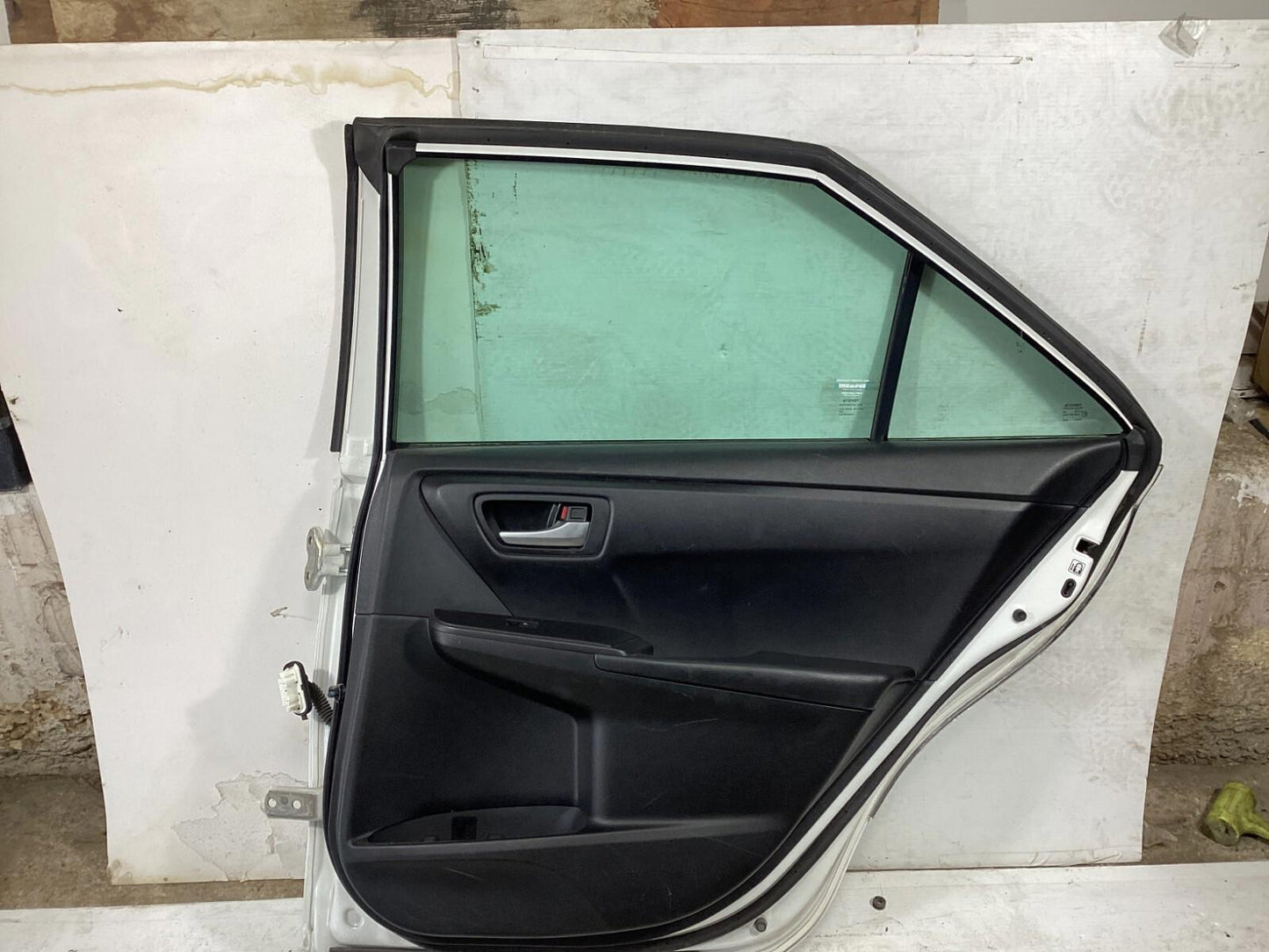 2012-2017 Toyota Camry Rear Passenger Side Complete Door Assembly w/ Glass - OEM