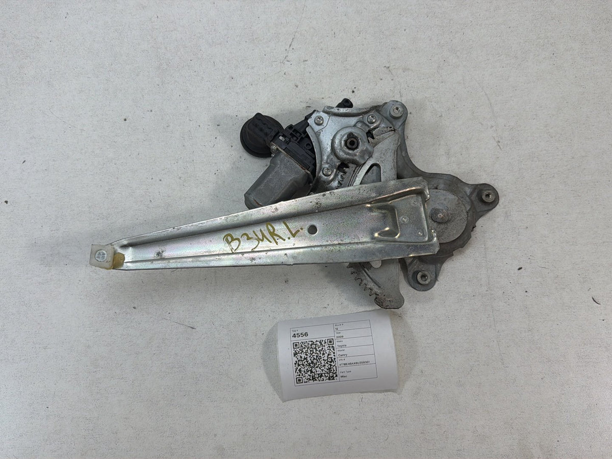 2007-2011 Toyota Camry Rear Left Driver Side Window Regulator Motor OEM