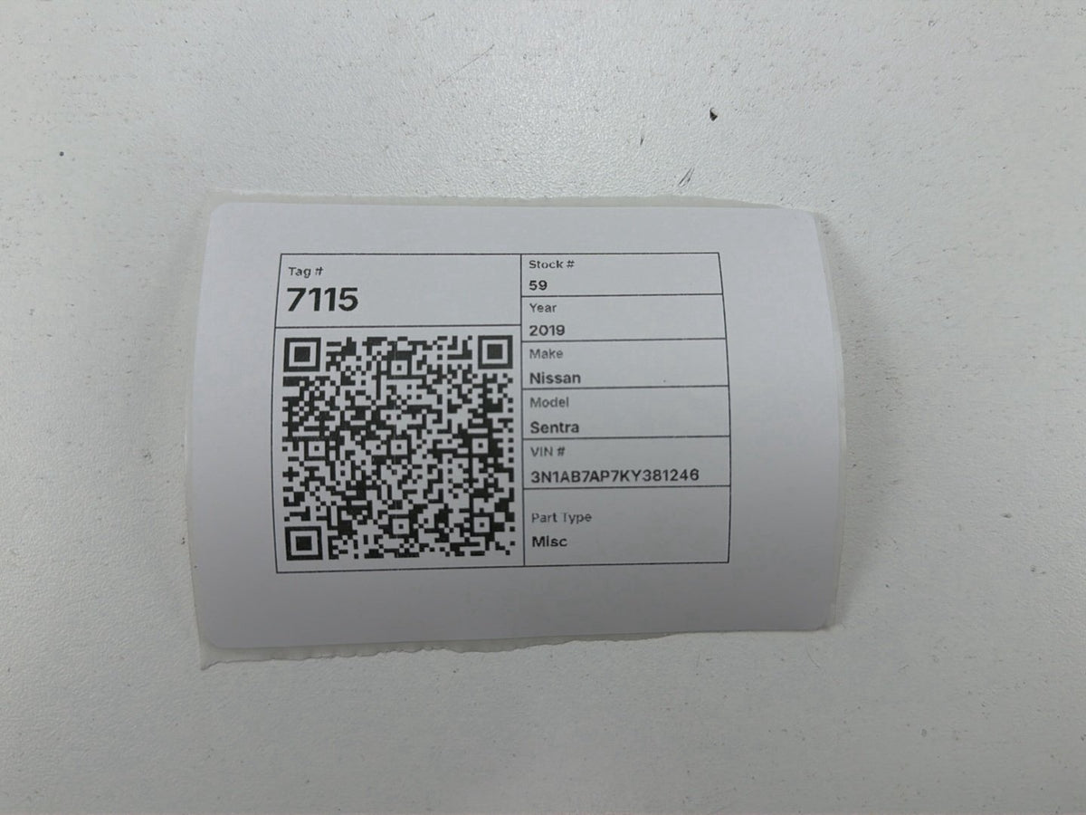 2015-2019 Nissan Sentra AC Heat Climate Control Temp Module 27500-4AT4A OEM