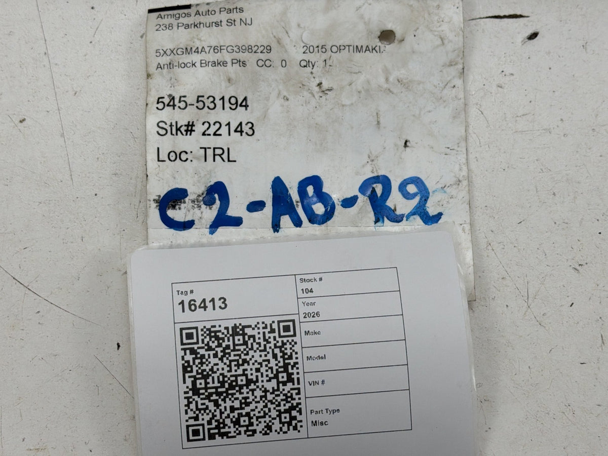 2014-2015 Kia Optima ABS Anti-Lock Brake Pump Control Module 58920-2T870 OEM