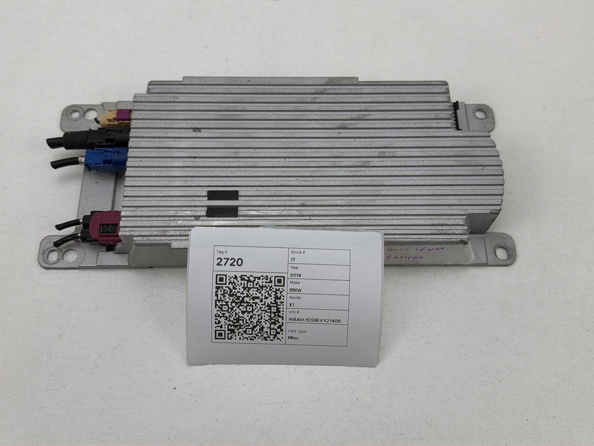 2013-2014 BMW X1 E84 Audio Control Module 2447926-01 OEM