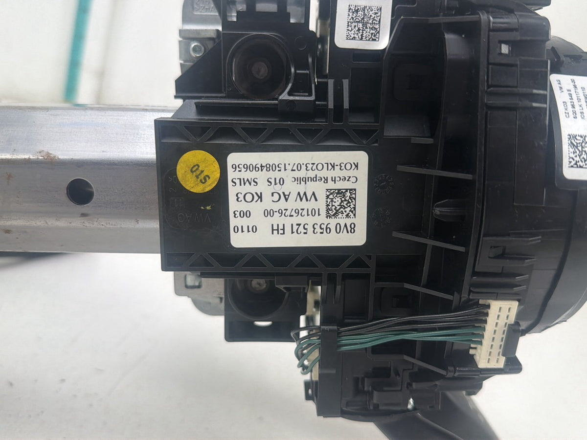 2015-2016 Audi A3 Manual Adjustment Steering Column w/ Combination Switch OEM