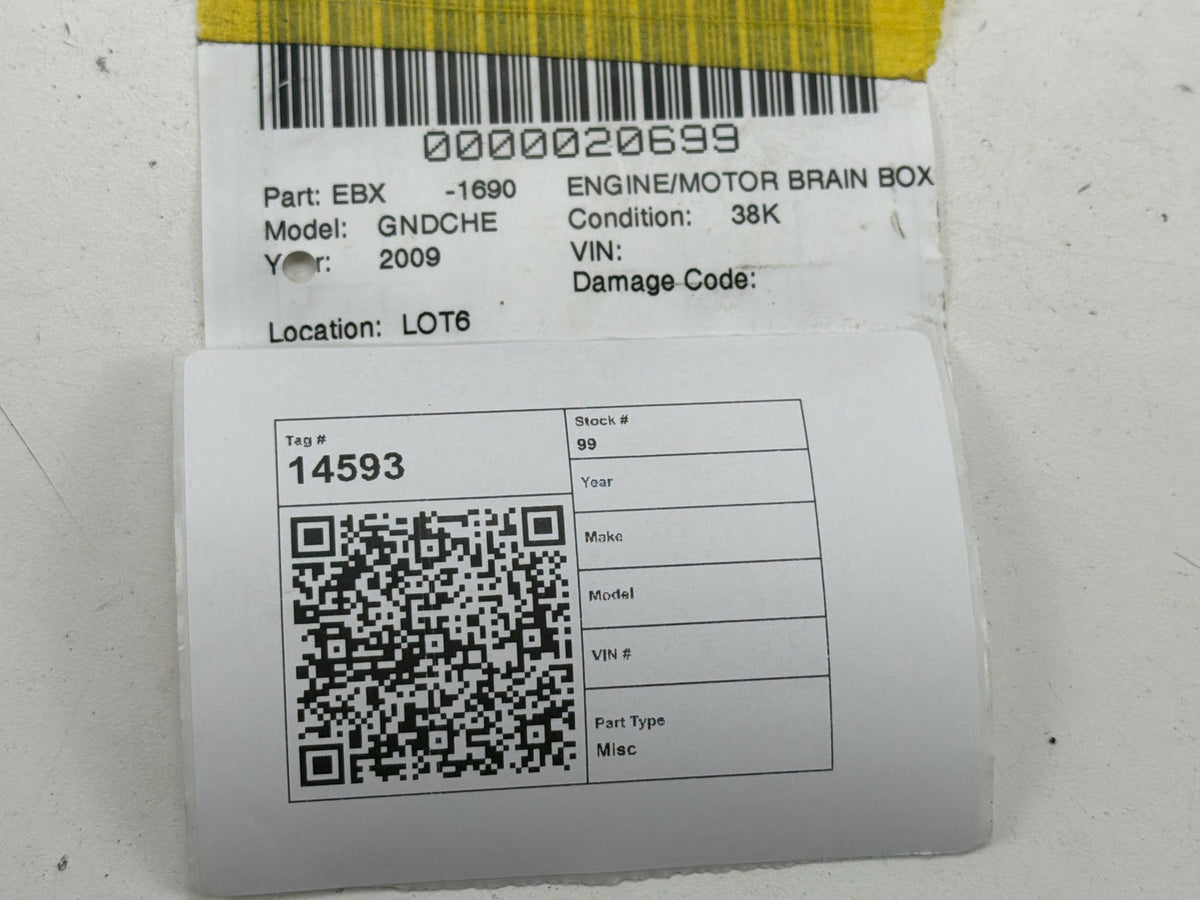 2009-2010 Jeep Grand Cherokee Engine Computer Control Module ECU ECM PCM OEM