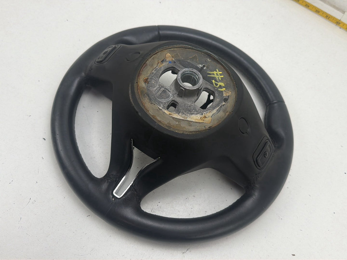 2014-2017 Maserati Ghibli Black Steering Wheel W/Audio Cruise Switches OEM