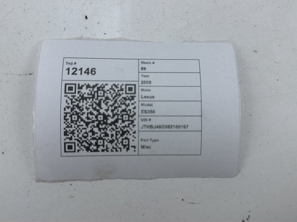 2008 Lexus ES350 Engine Control Module Computer ECU ECM OEM