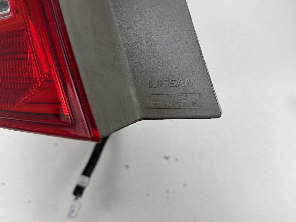 2016-2019 Nissan Sentra Left Driver Side Quarter Panel Mounted Tail Light OEM