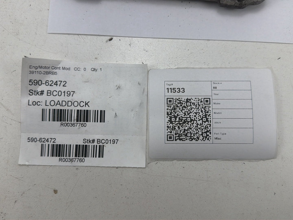2015-2017 Hyundai Accent - Engine Control Module 39110-2BRB5 OEM