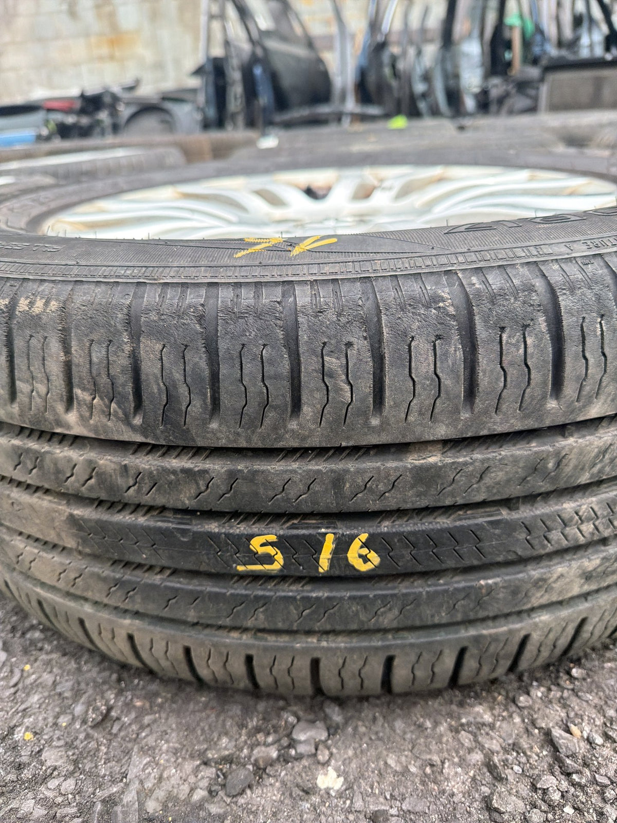 2011-2020 Toyota Sienna Tire Wheel Rim Set of 4 M+S 235/60R17 102H OEM