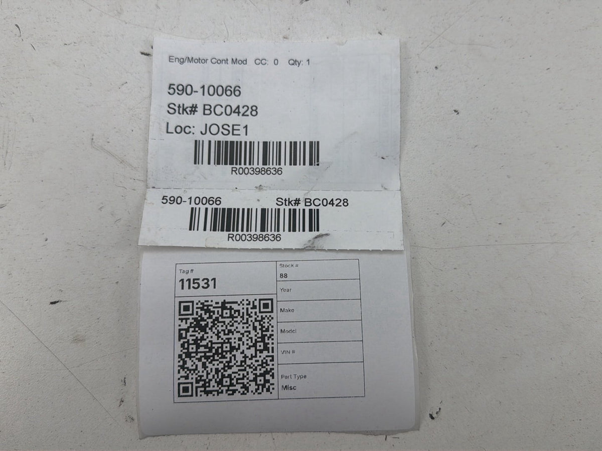 2017-2019 Kia Sportage - Engine Computer Control Module39130-2GHW0 OEM