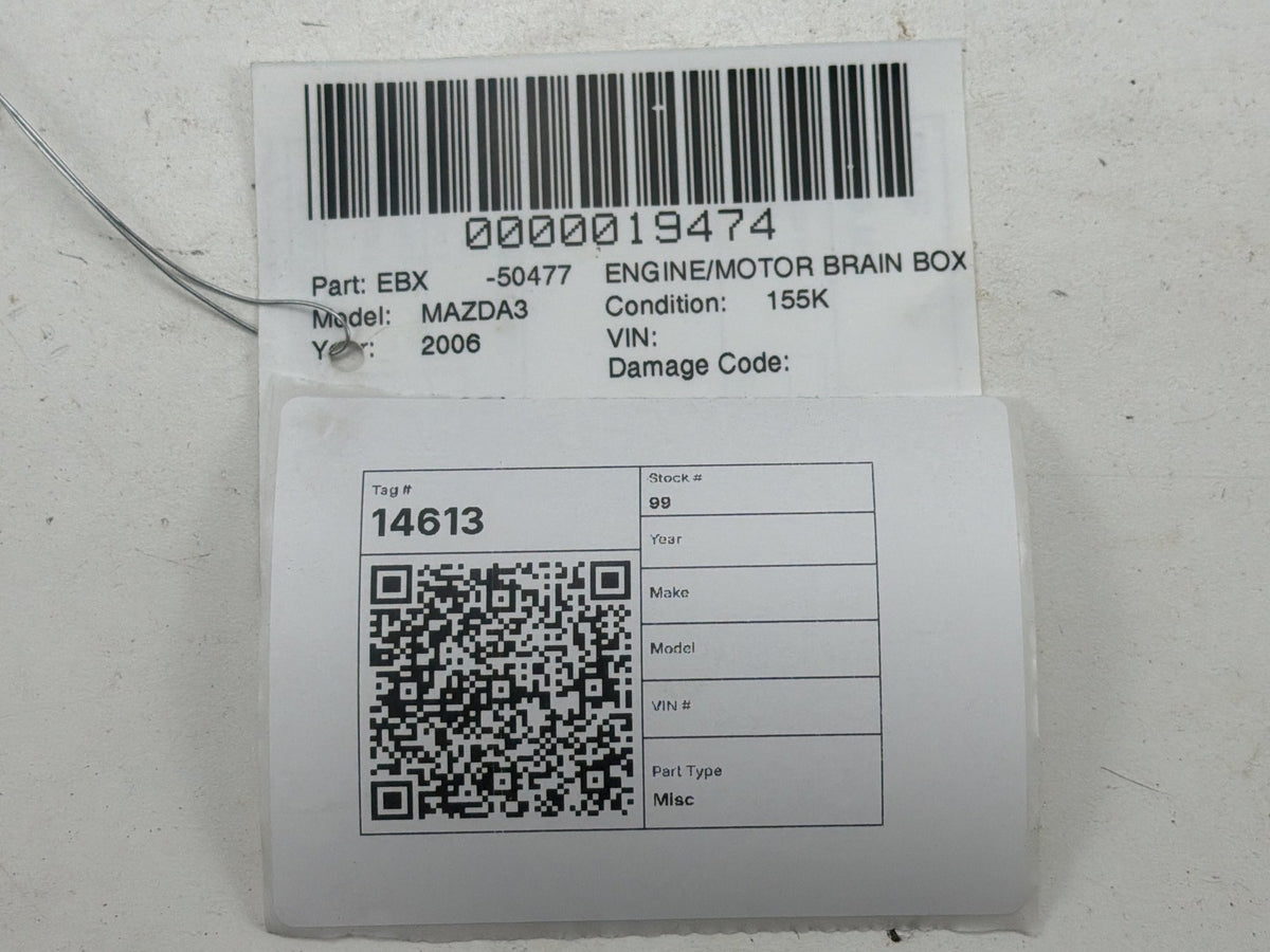 2006 Mazda 3 Engine Computer Control Module ECU ECM PCM LFJB-18-881B OEM
