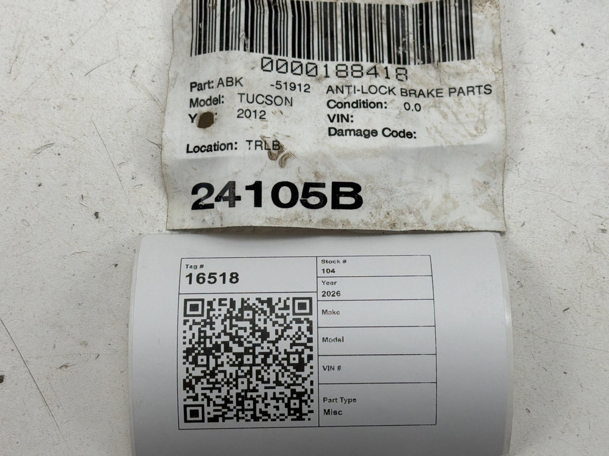 2010-2013 Hyundai Tucson ABS Anti-Lock Brake Pump Module 58920-2S400 OEM