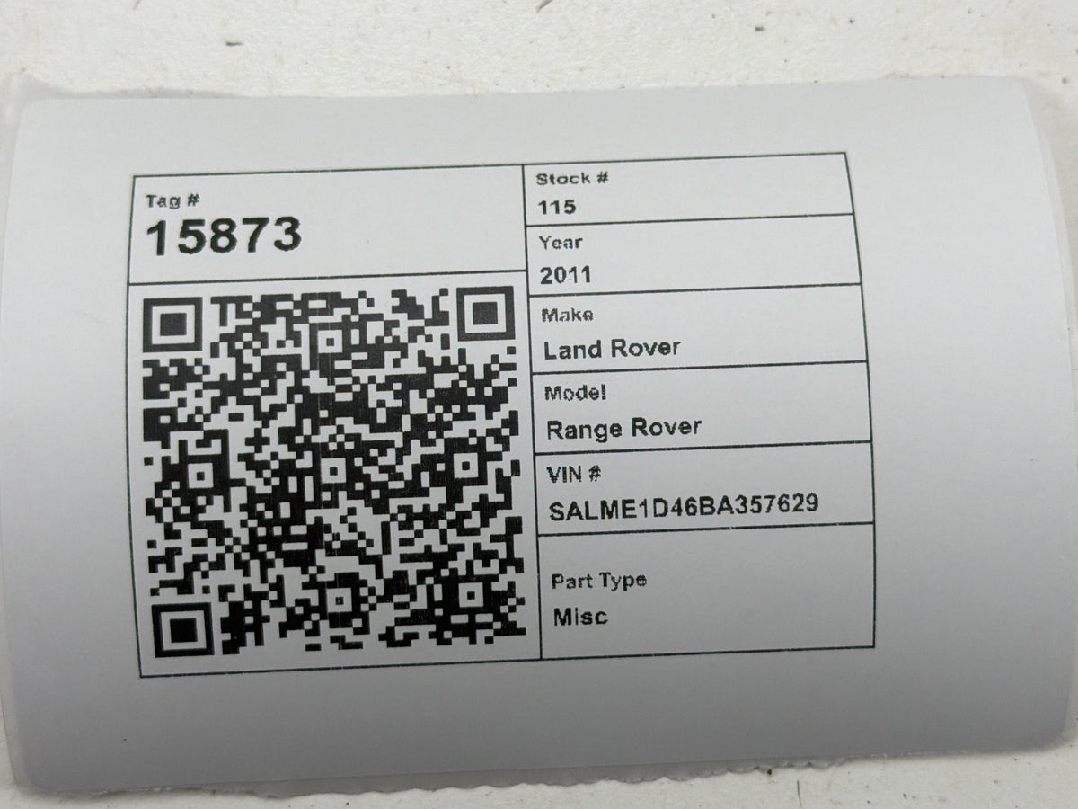 2010-2012 Land Rover Range Rover L322 Rear Center Climate Control Switch OEM