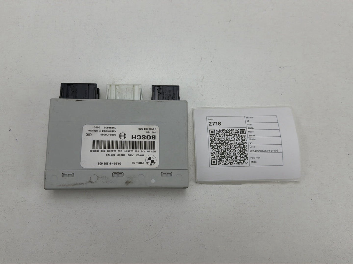 2013-2015 BMW X1 E84 Parking Distance Control Module 66.20-9252636 OEM