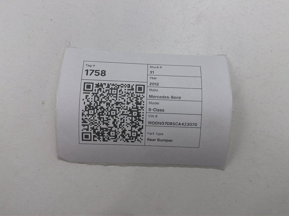 2007-2013 Mercedes-Benz S-Class 550 W221 Radiator Core Support A0019890803, A2218173920 OEM