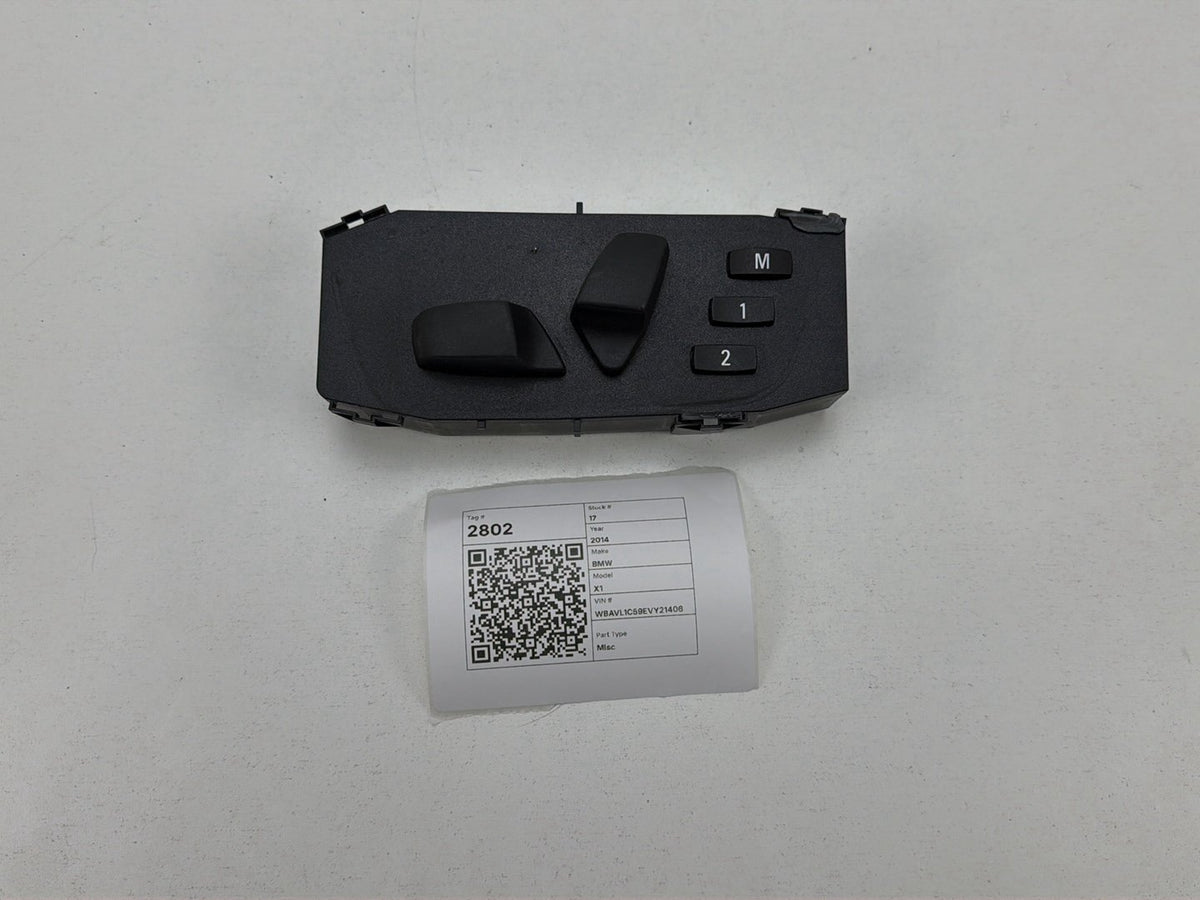 2014 BMW X1 E84 SUV Seat Belt Control Module 9275069-02 OEM