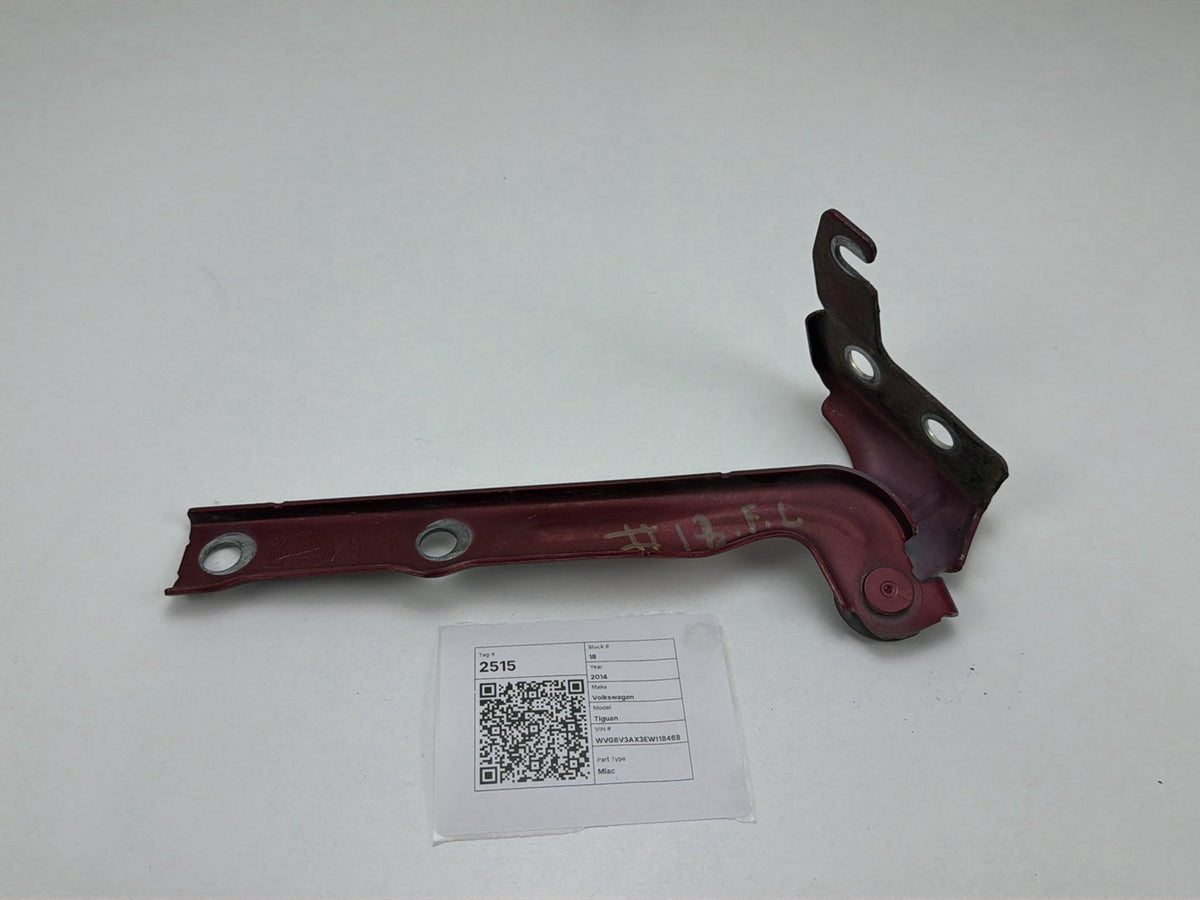 2013-2017 Volkswagen Tiguan Left Hood Hinge 5N0823301A OEM