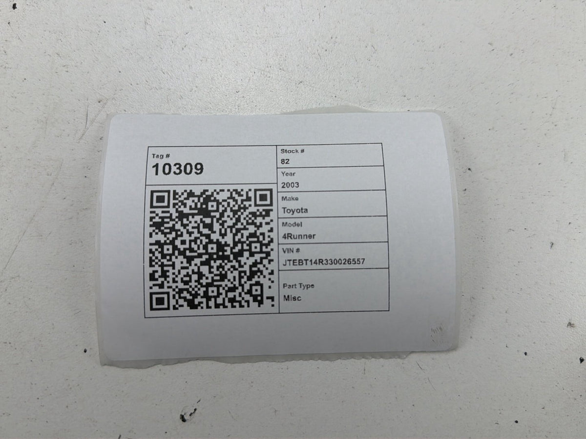 2003-2009 Toyota 4Runner Overhead Console Dome Map Light Lamp 825672 OEM