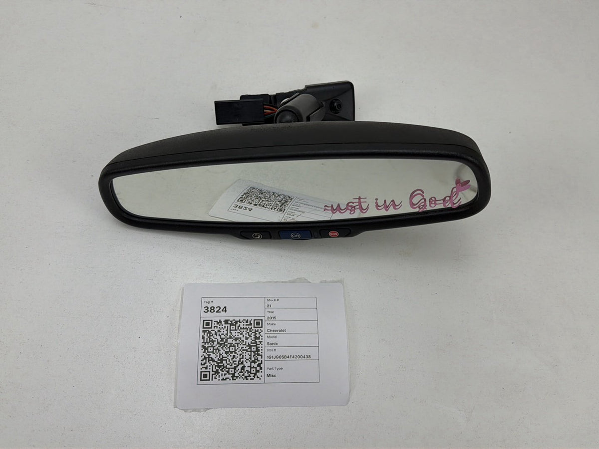 2013-2020 Chevrolet Sonic Interior Rear View Mirror OEM