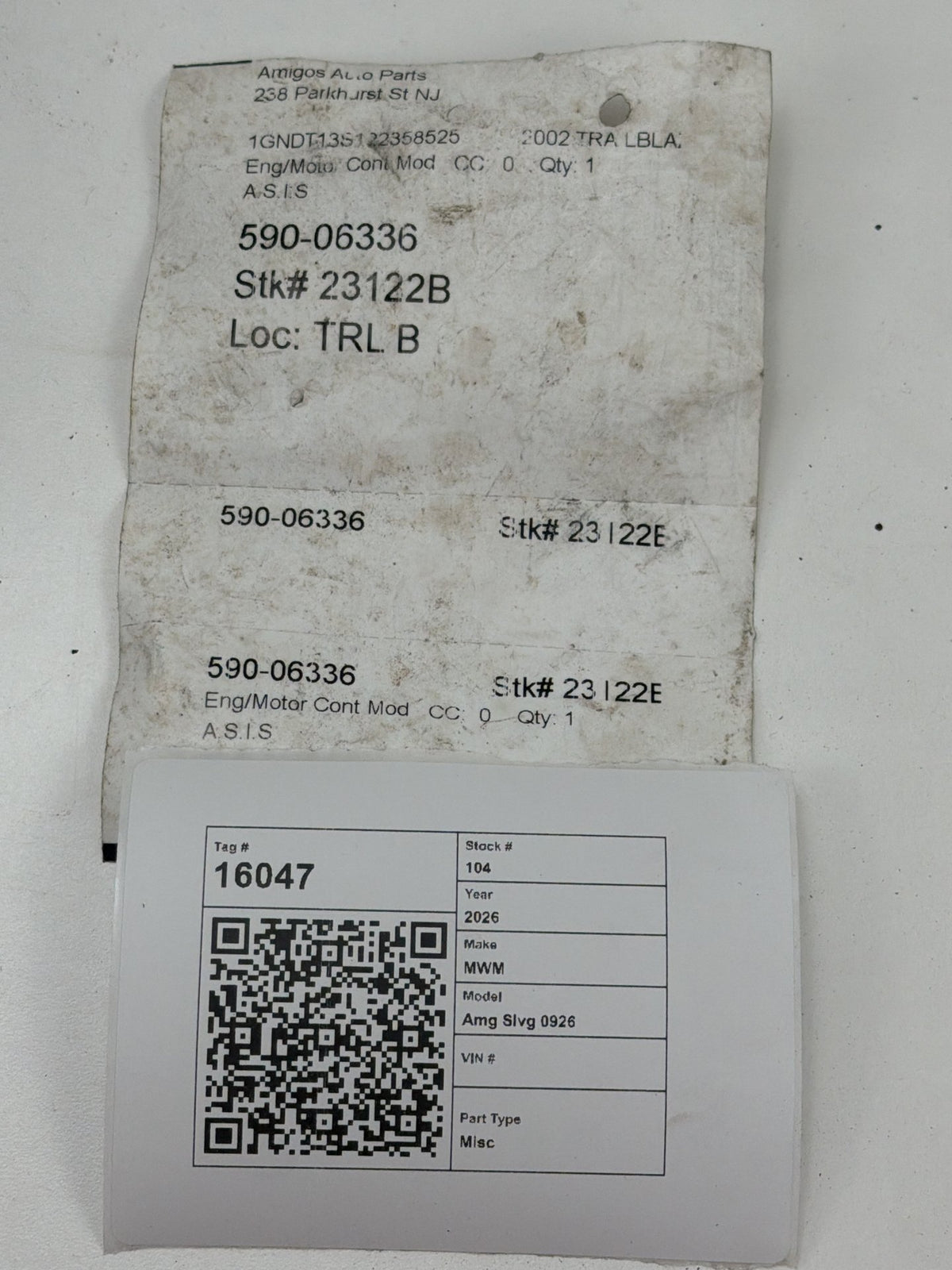 2002 Chevrolet Trailblazer Engine Computer Control Module Unit ECU 12576463 OEM