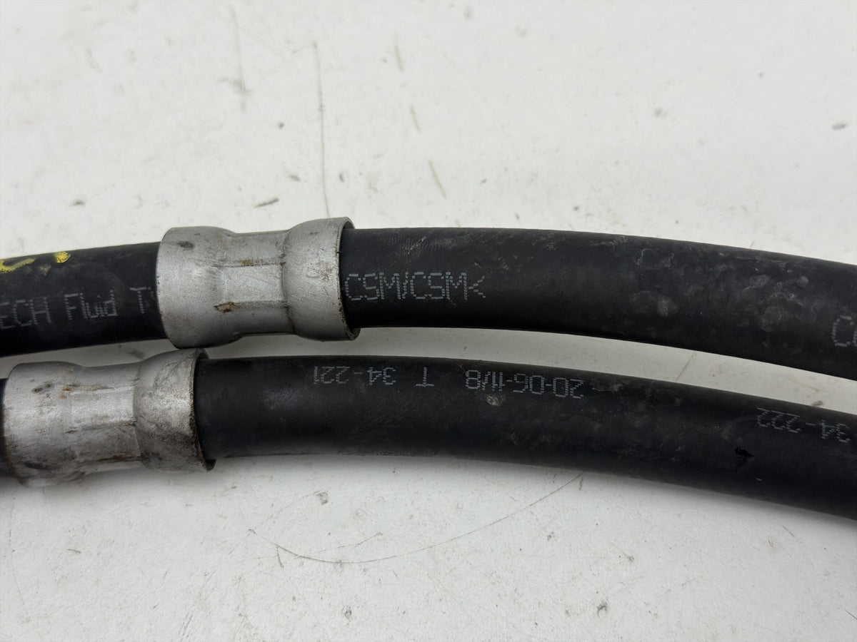 2011-2013 BMW X5 Power Steering Cooler Return Line Hose Pipe OEM