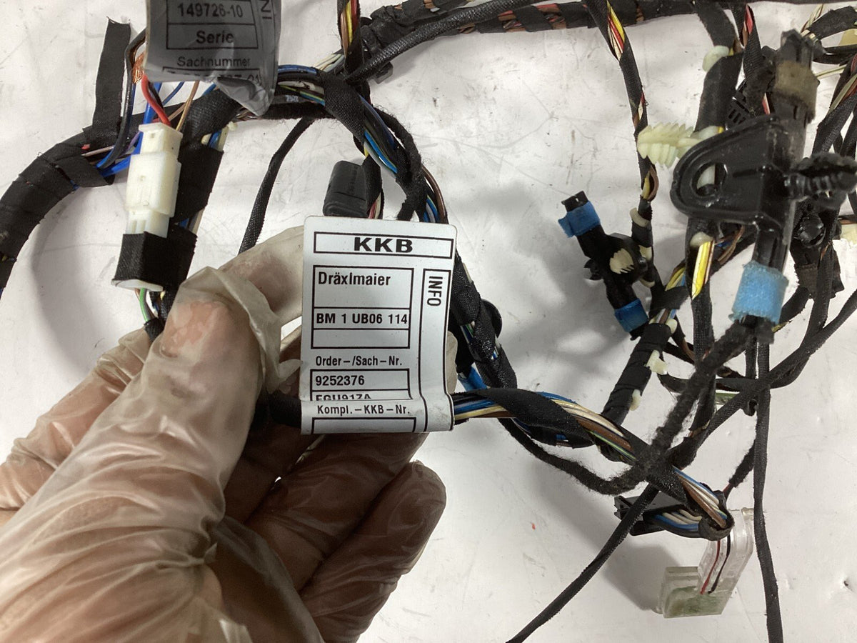 2011-2017 BMW X3 F25 Front Left Driver Side Door Wiring Harness 9243646 OEM.
