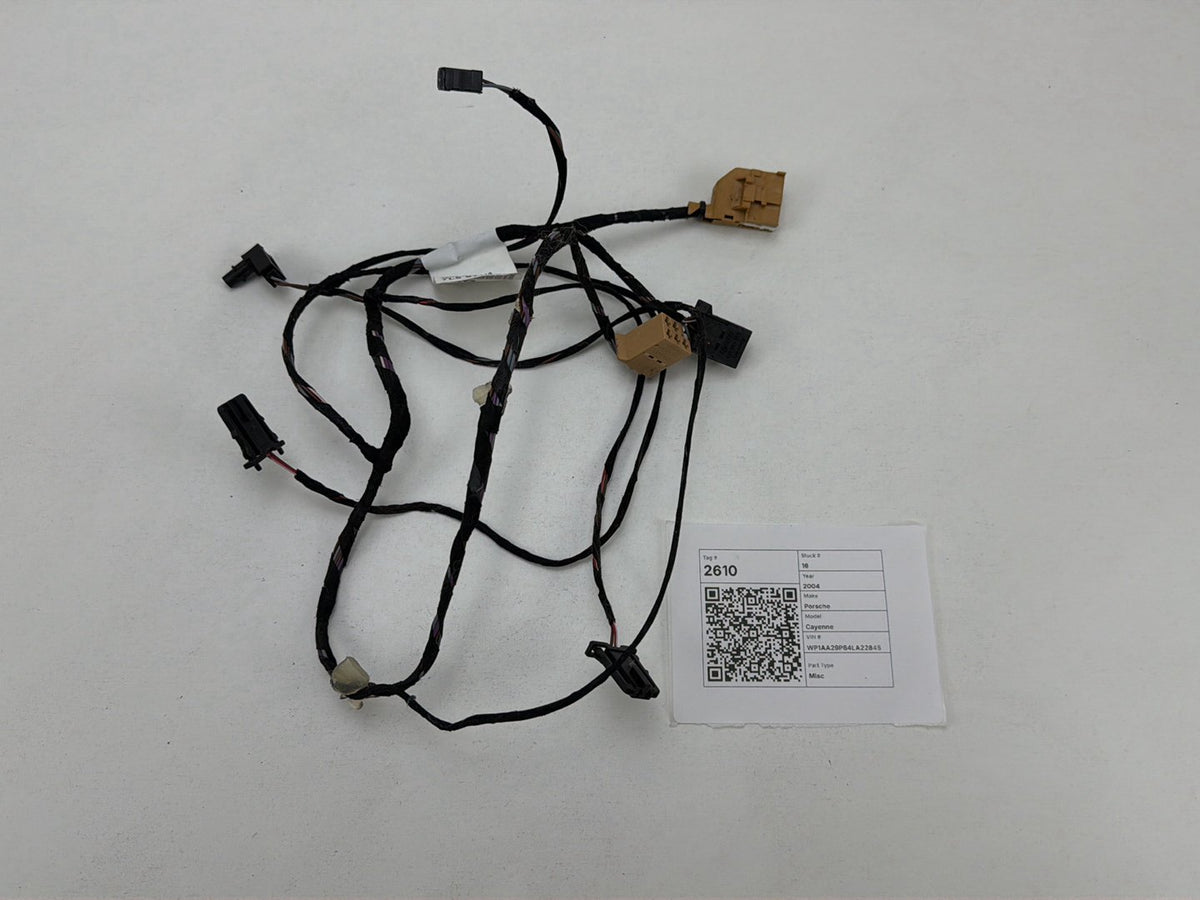 2003-2006 Porsche Cayenne Rear Door Wiring Harness 7L5971693B OEM