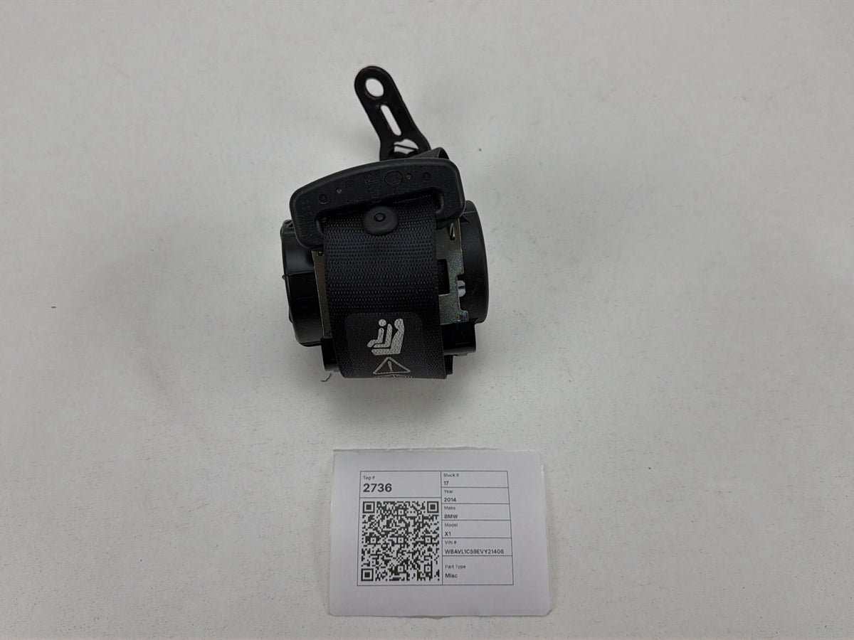 2011-2014 BMW X1 E84 Right Rear Seat Belt Retractor 608201000D OEM