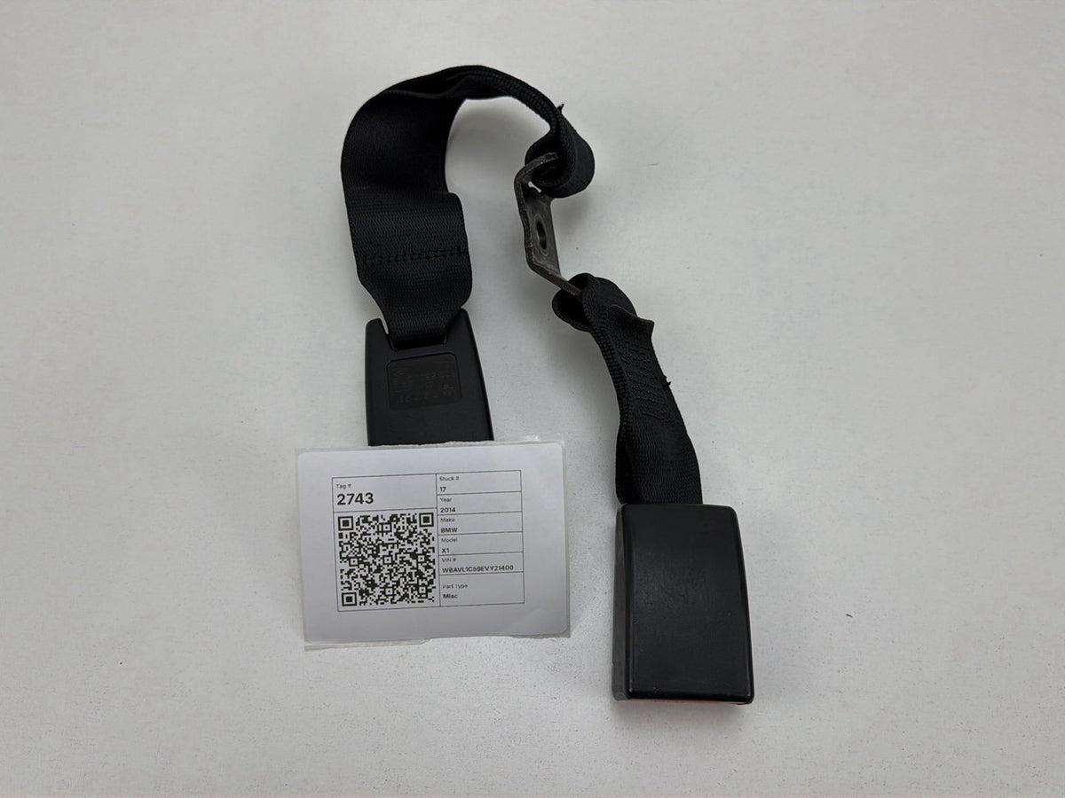 2012-2014 BMW X1 E84 SUV Rear Right Seat Belt Buckle 7317731 OEM