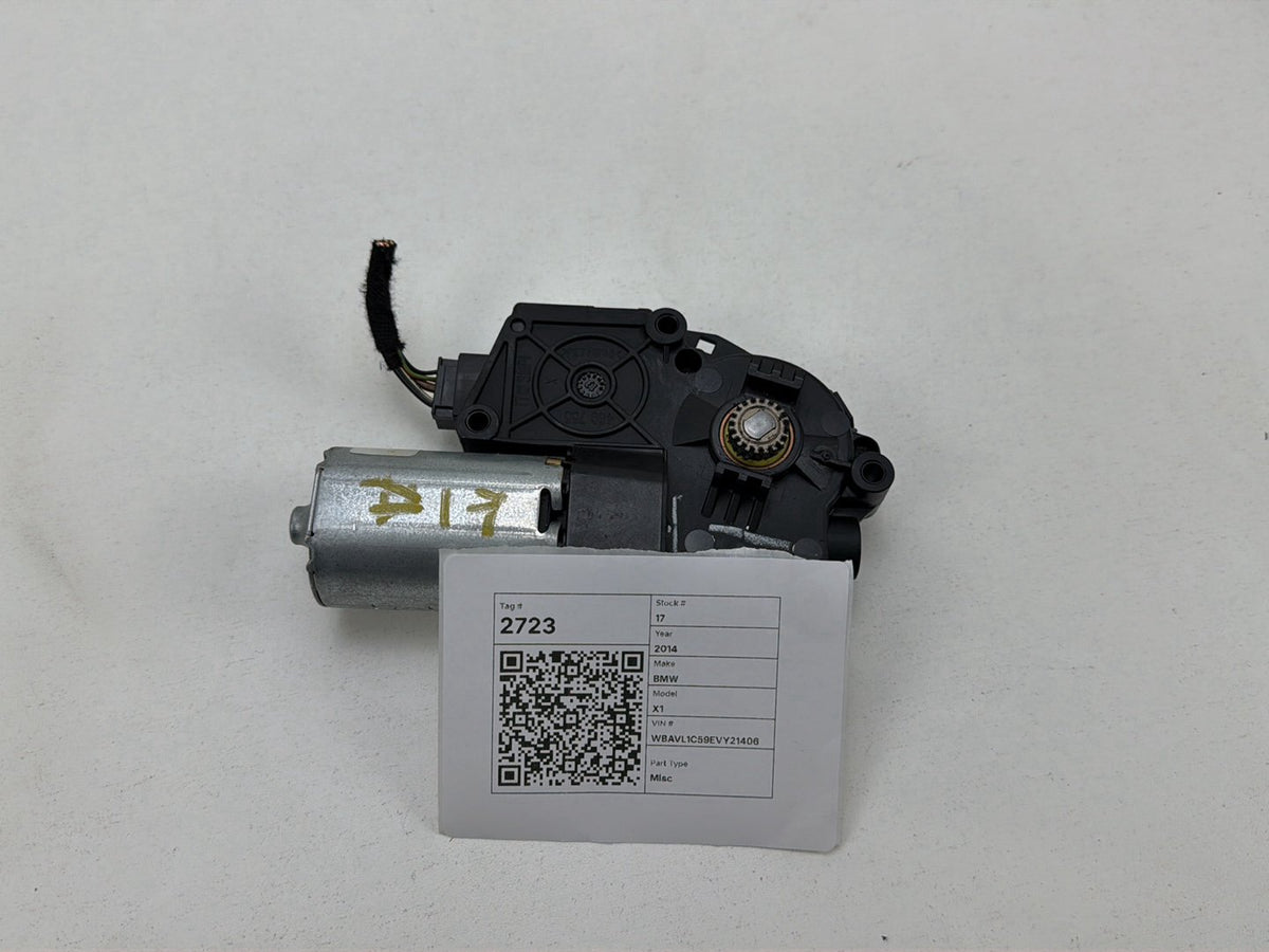 2011-2014 BMW X1 E84 Sunroof Window Glass Motor 10025374A OEM
