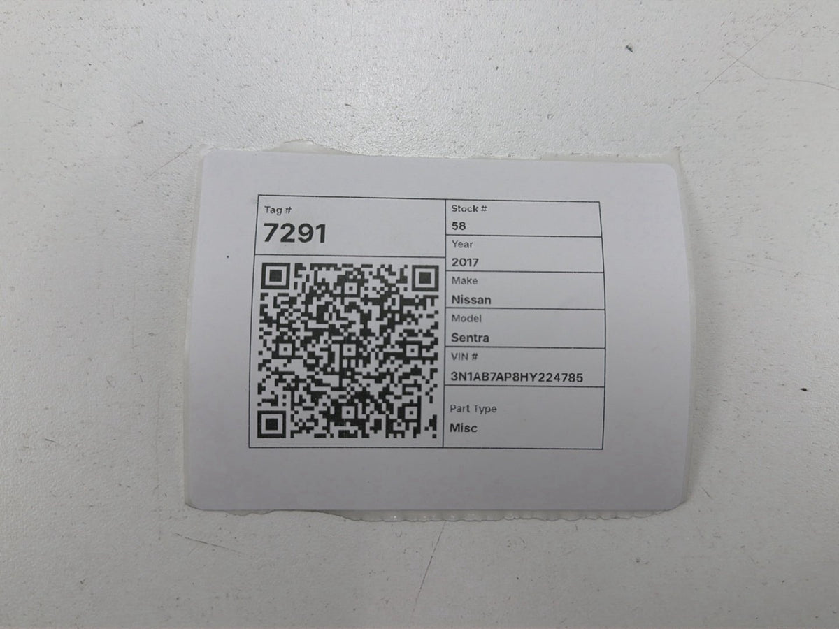 2017-2019 Nissan Sentra B17-Accelerator Gas Pedal 18002-3RA0A OEM