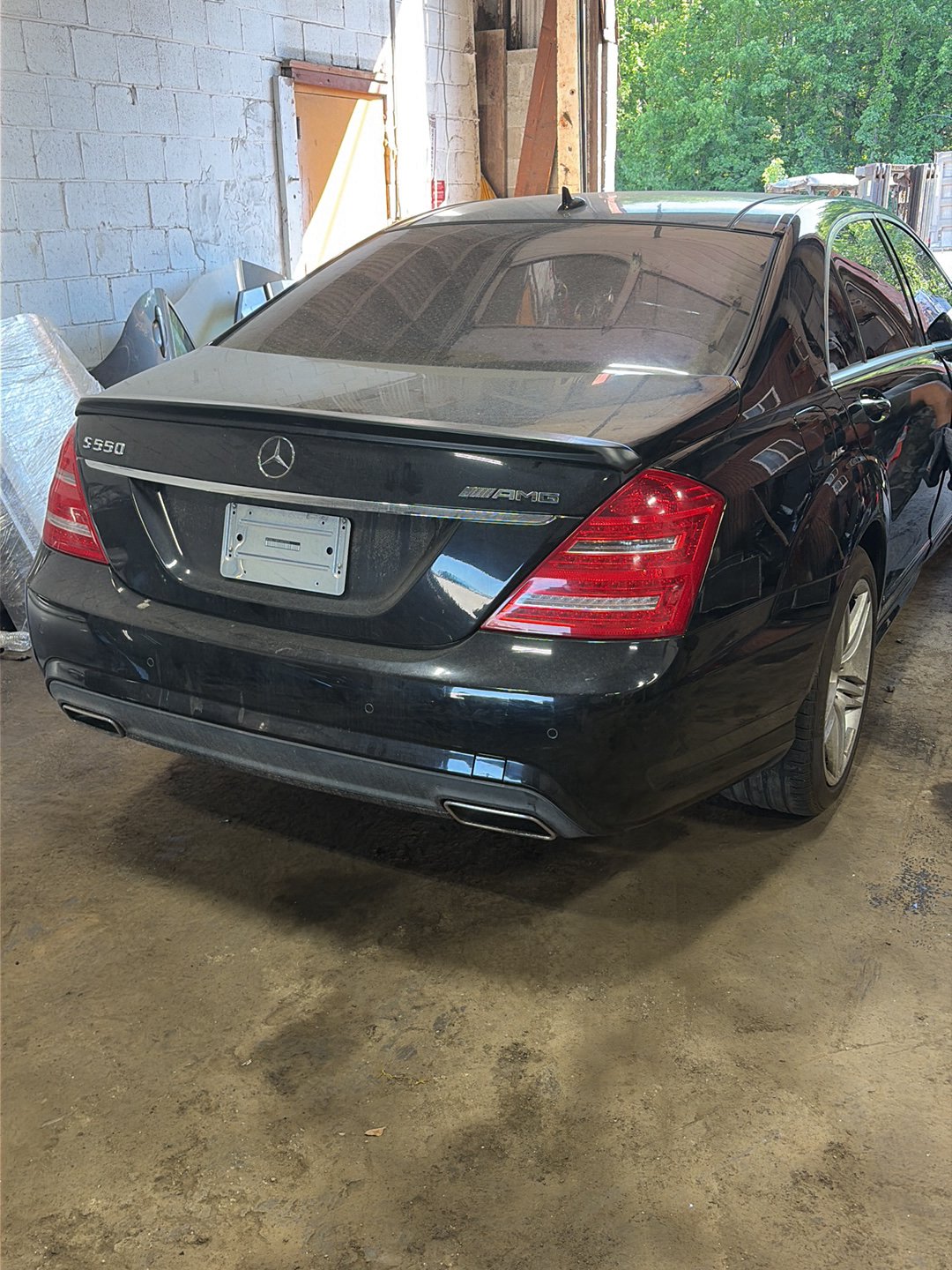 2007-2013 Mercedes-Benz S-Class W221 Trunk Lid Latch Trim Cover A2217500793 OEM