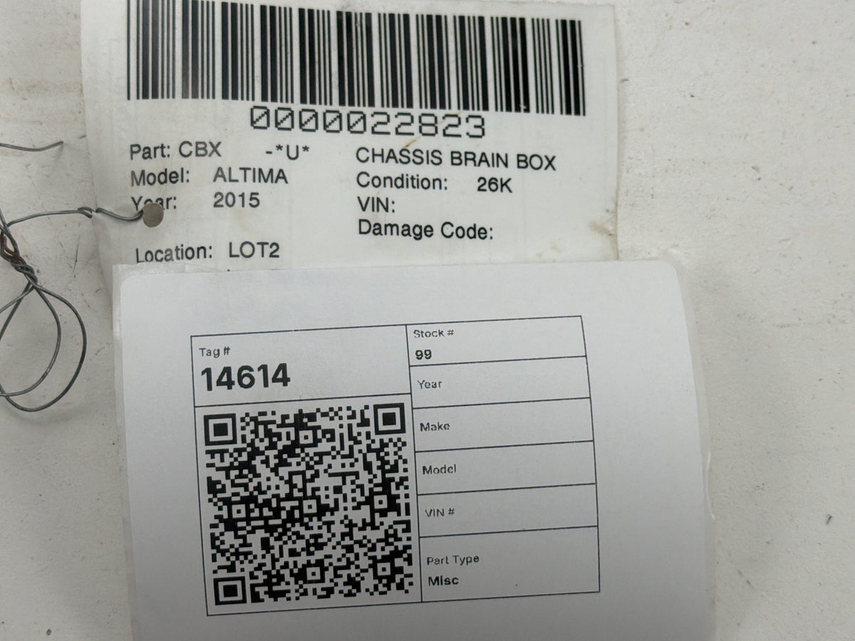 2014-2018 Nissan Rogue Altima Transmission Control Unit Module TCU OEM