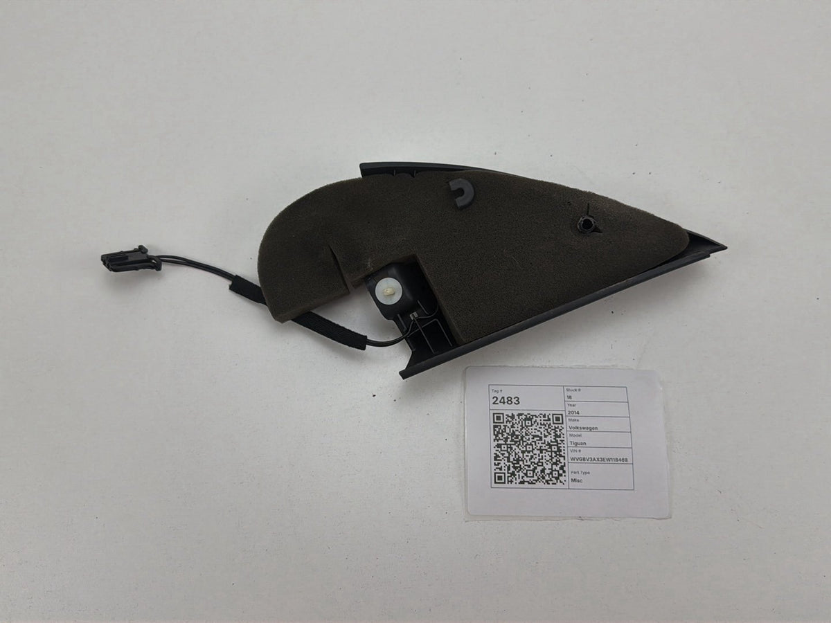 2013-2017 Volkswagen Tiguan Left Front Door Trim Speaker Pod 5N0035412A OEM